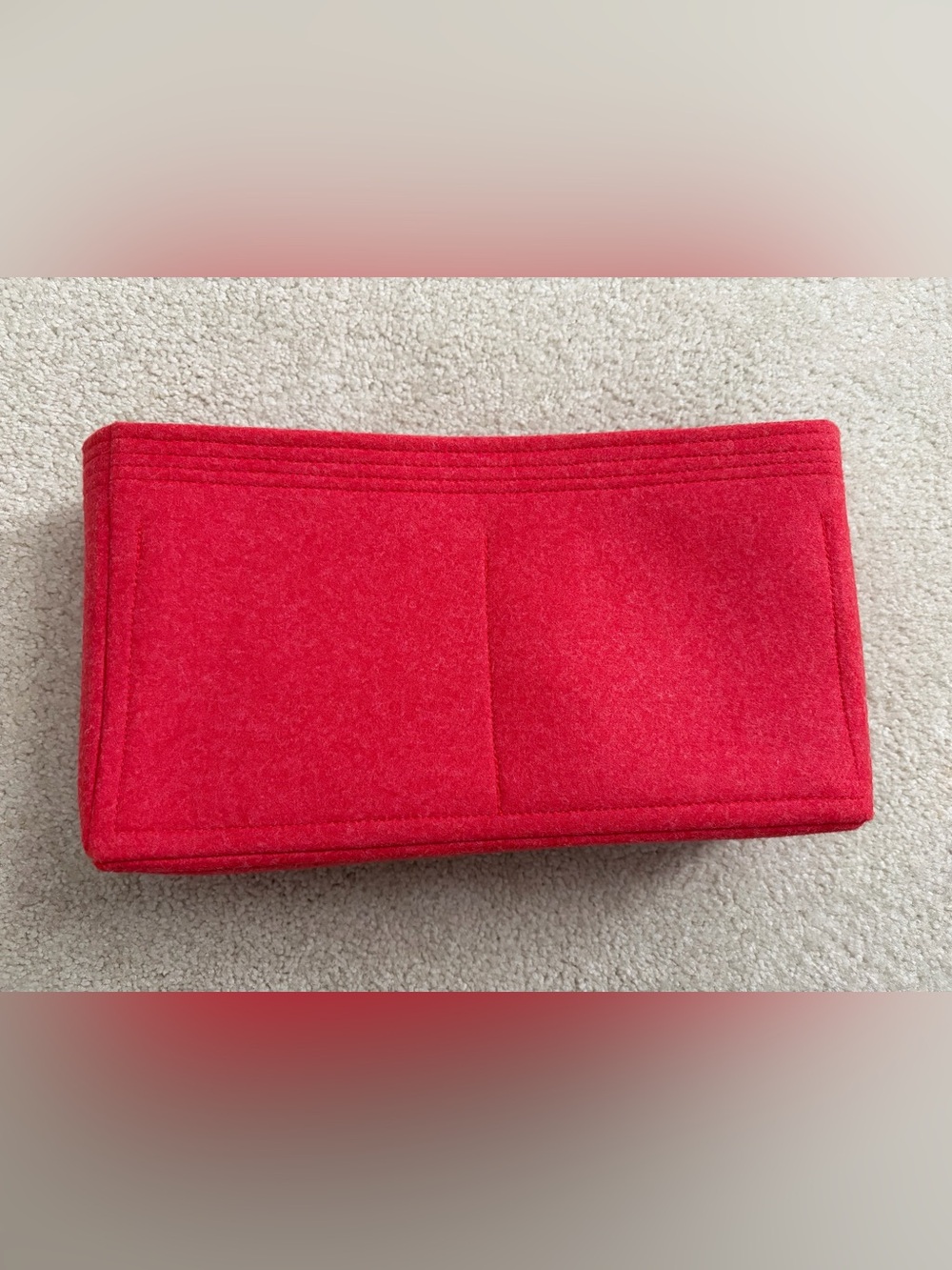 Chanel 19 large felt organizer